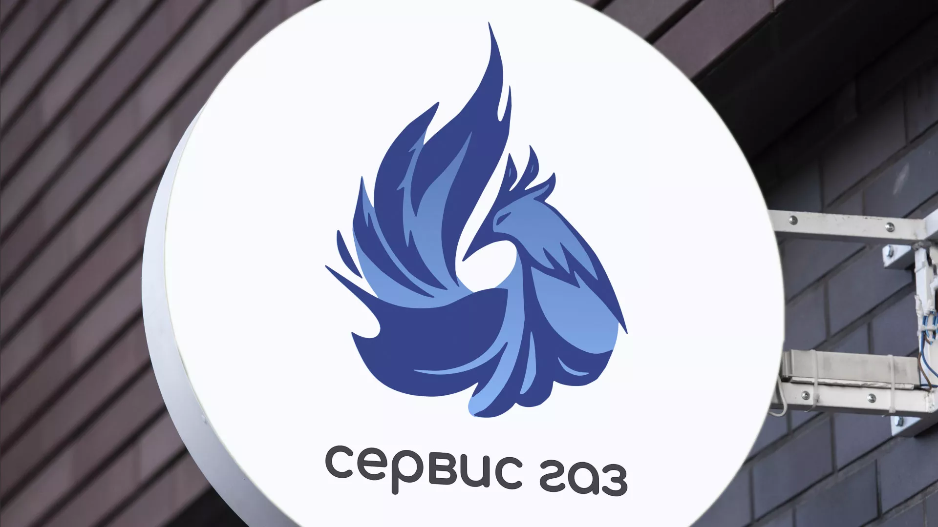 Создание логотипа «Сервис газ» в Шумихе