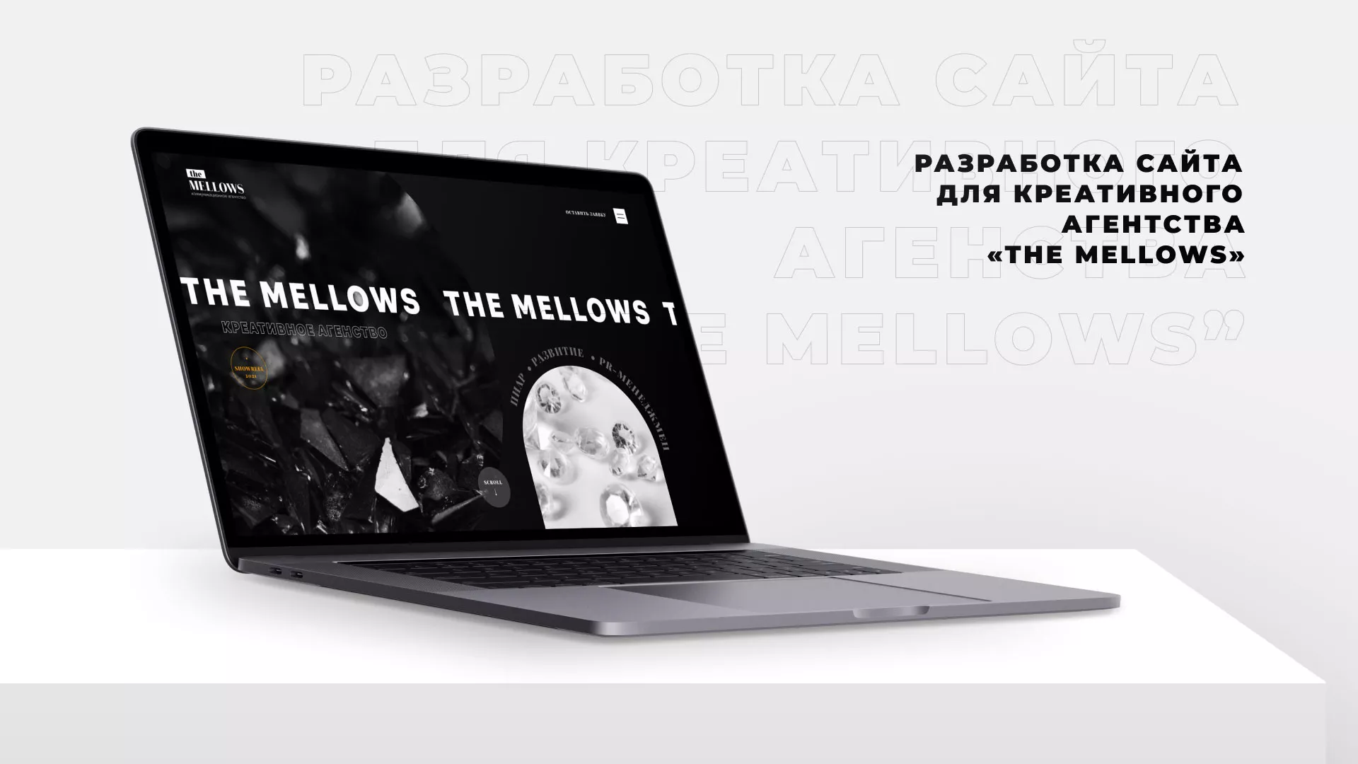 Разработка сайта креативного агентства «The Mellows» в Шумихе