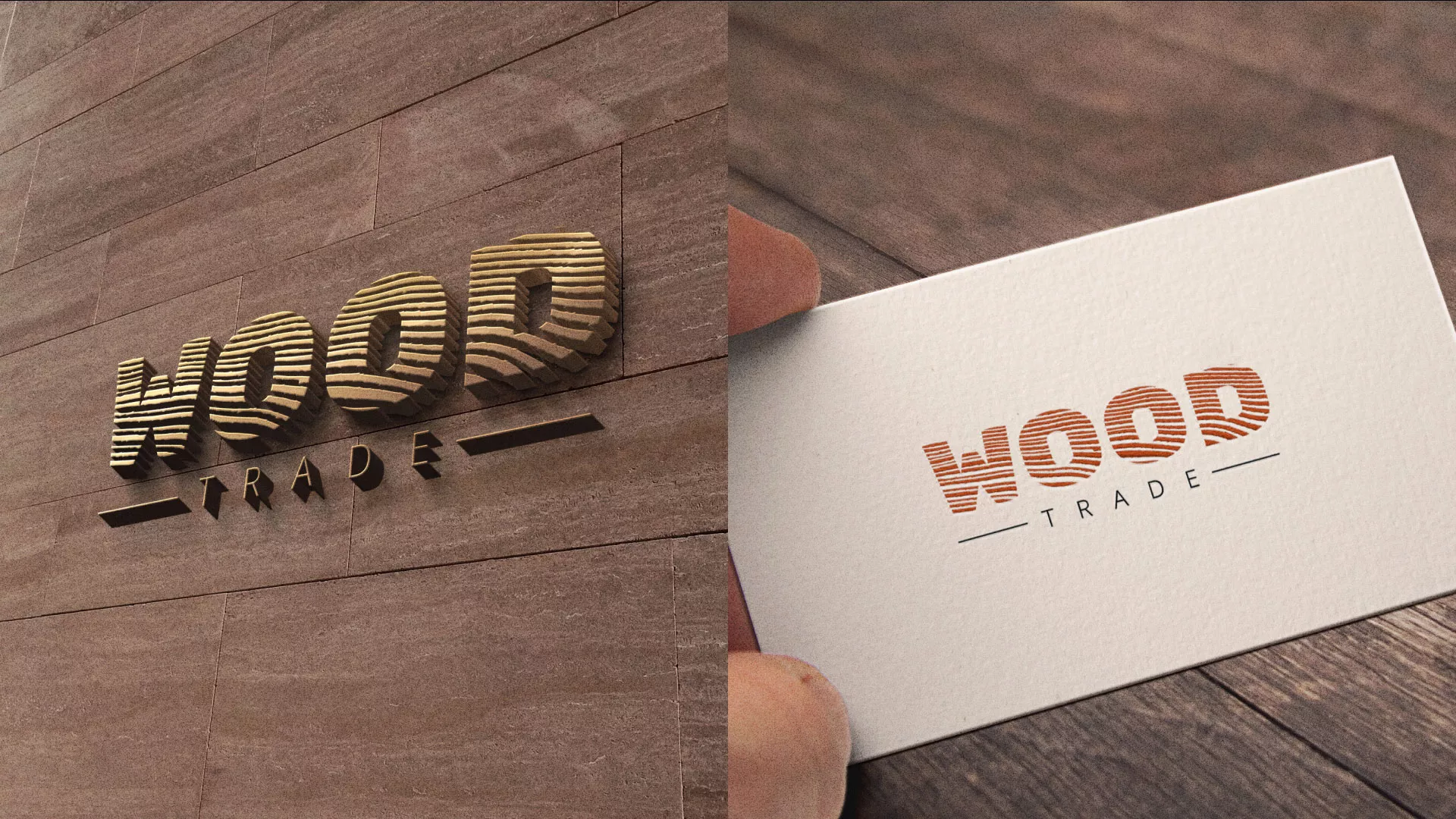 Разработка логотипа для компании «Wood Trade» в Шумихе