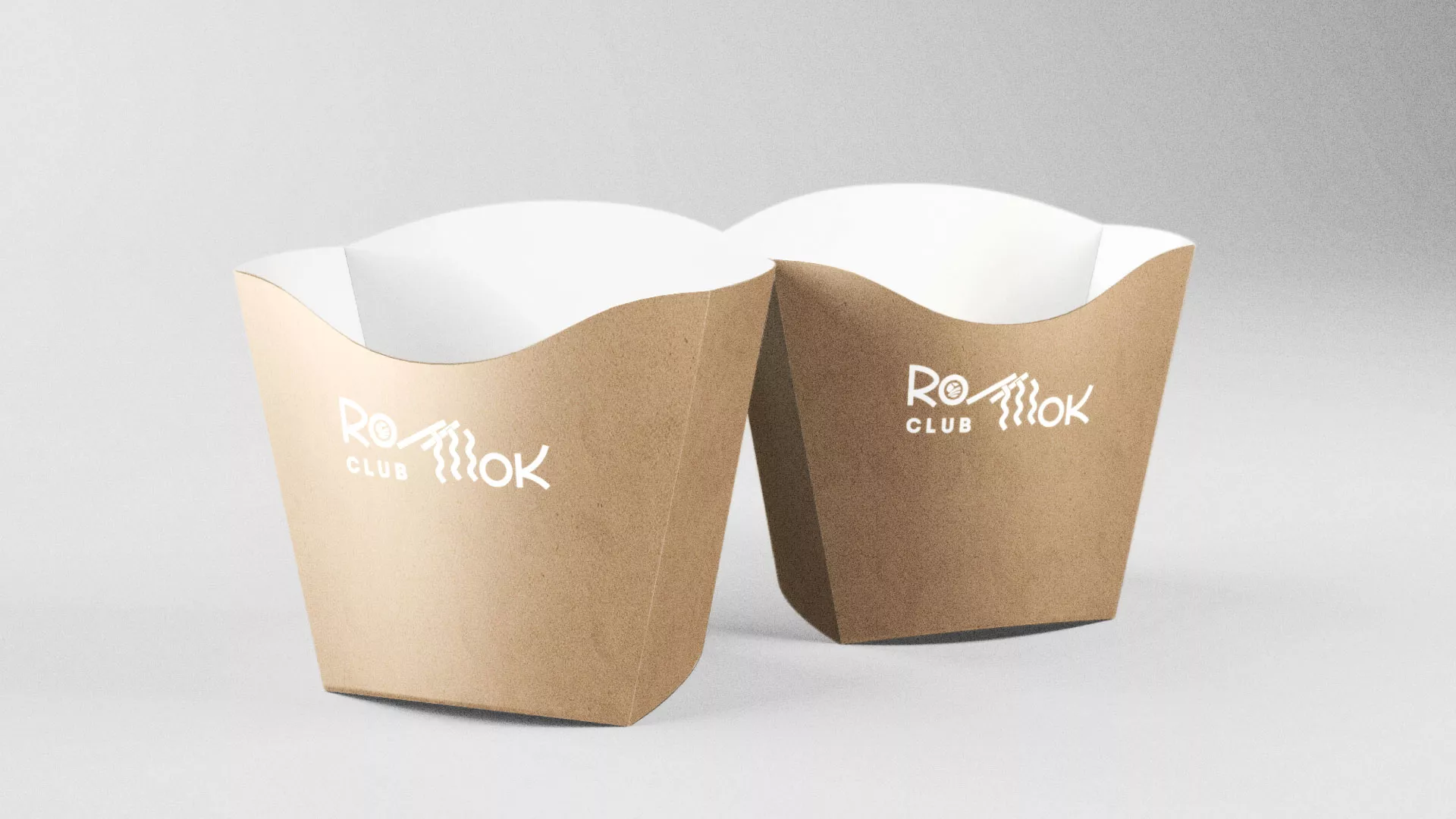 Создание логотипа суши-бара «Roll Wok Club» в Шумихе