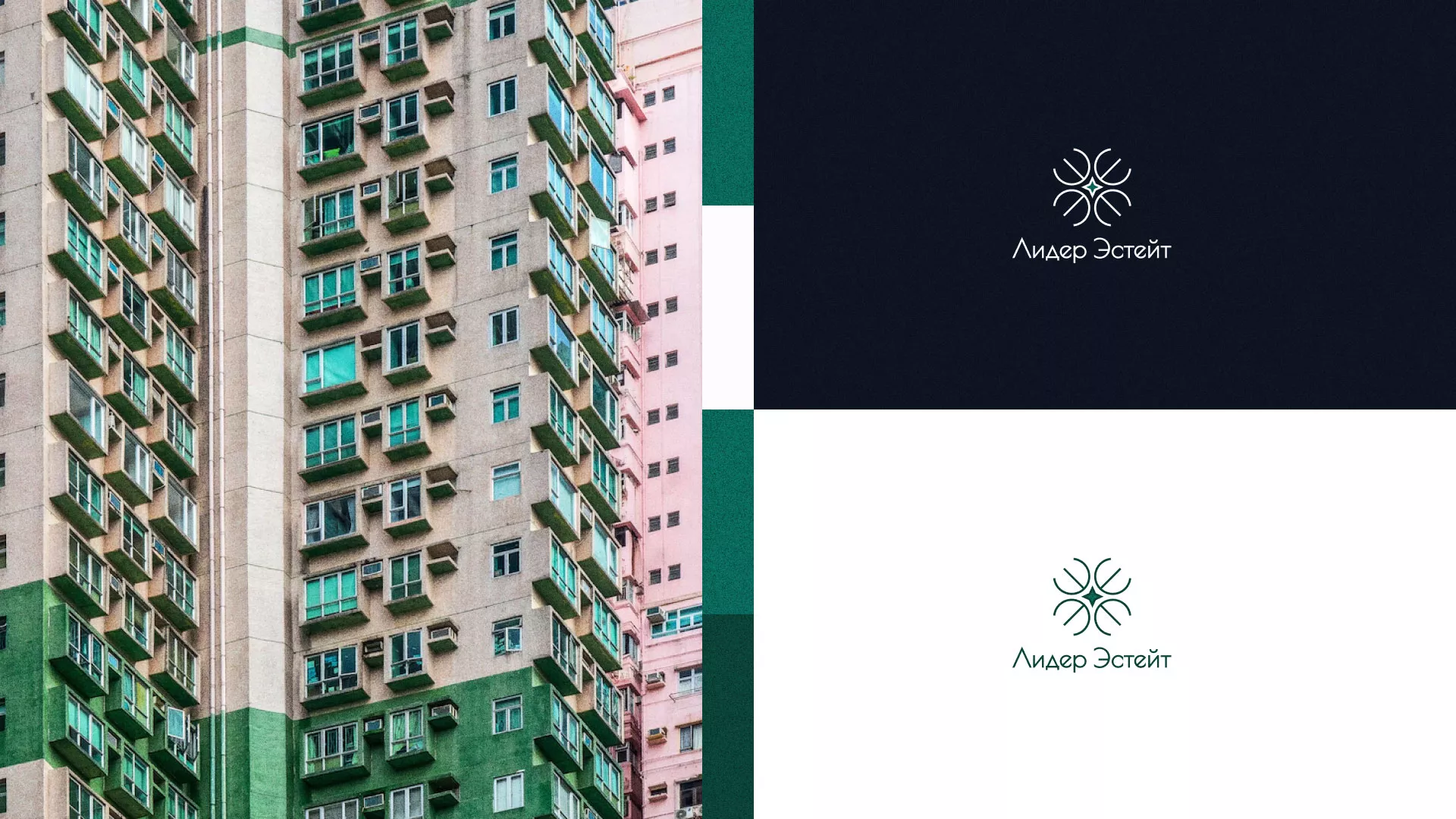 Создание логотипа компании «Лидер Эстейт» в Шумихе