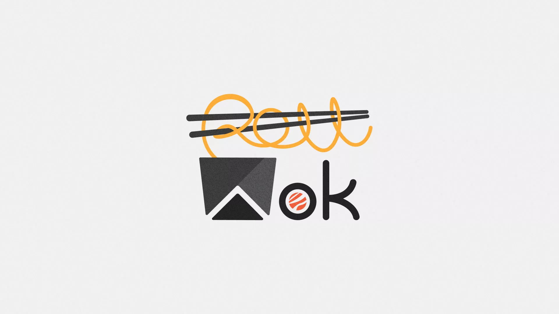 Разработка логотипа в Шумихе для суши-бара «Roll Wok Club» Разработка логотипа в Шумихе для суши-бара «Roll Wok Club»