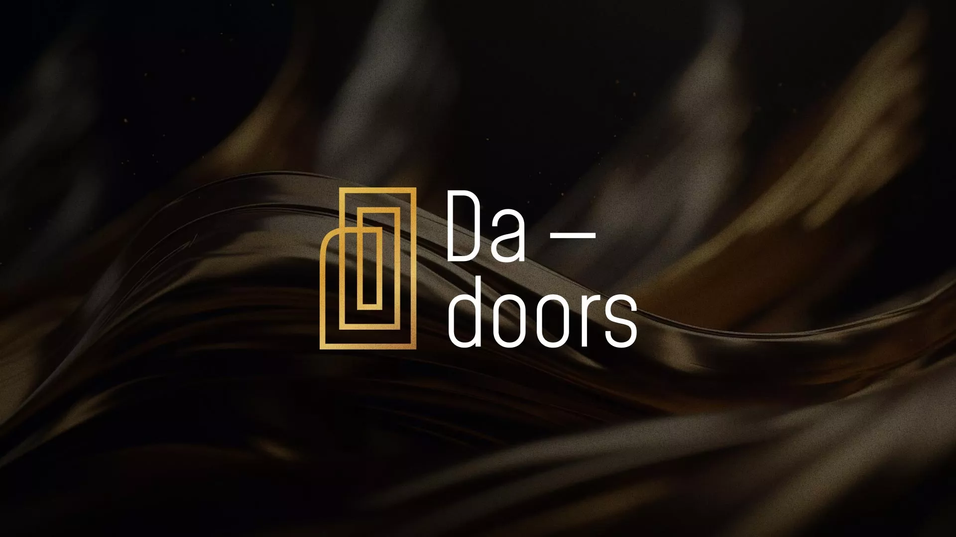Разработка логотипа для компании «DA-DOORS» в Шумихе